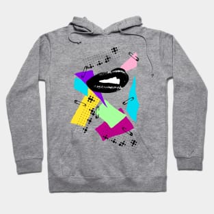 Punk Pop Lips Hoodie